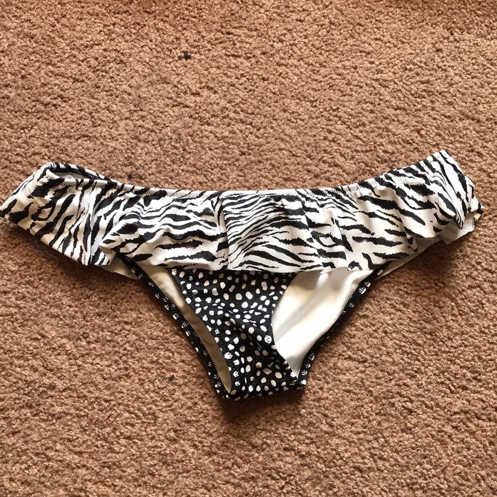 Victoria’s Secret Flounce Bikini Bottoms